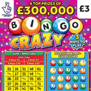 Bingo Crazy Scratchcard