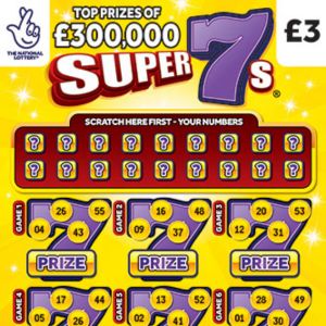 Super 7s (2024) Scratchcard