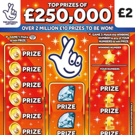 £250,000 Orange Scratchcard (2024)