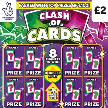 Clash of Cards Scratchcard