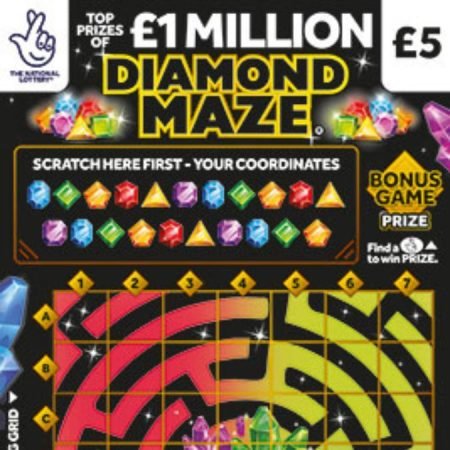 Diamond Maze Scratchcard